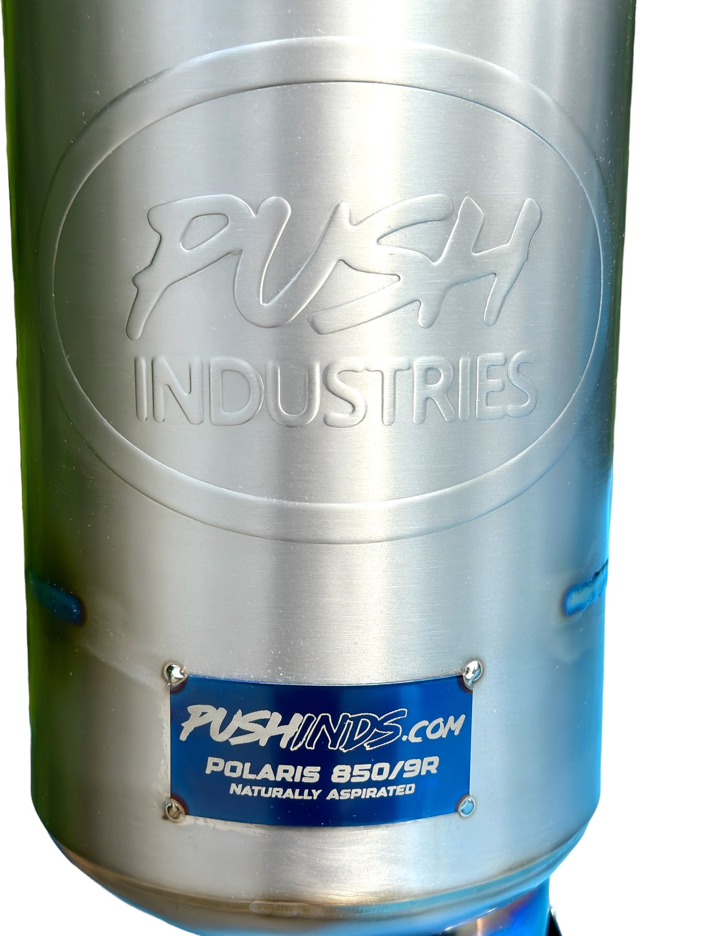 Push Industries WhisperLite Titanium Muffler Can for Polaris 850 9R Axys Matrix - 102.101